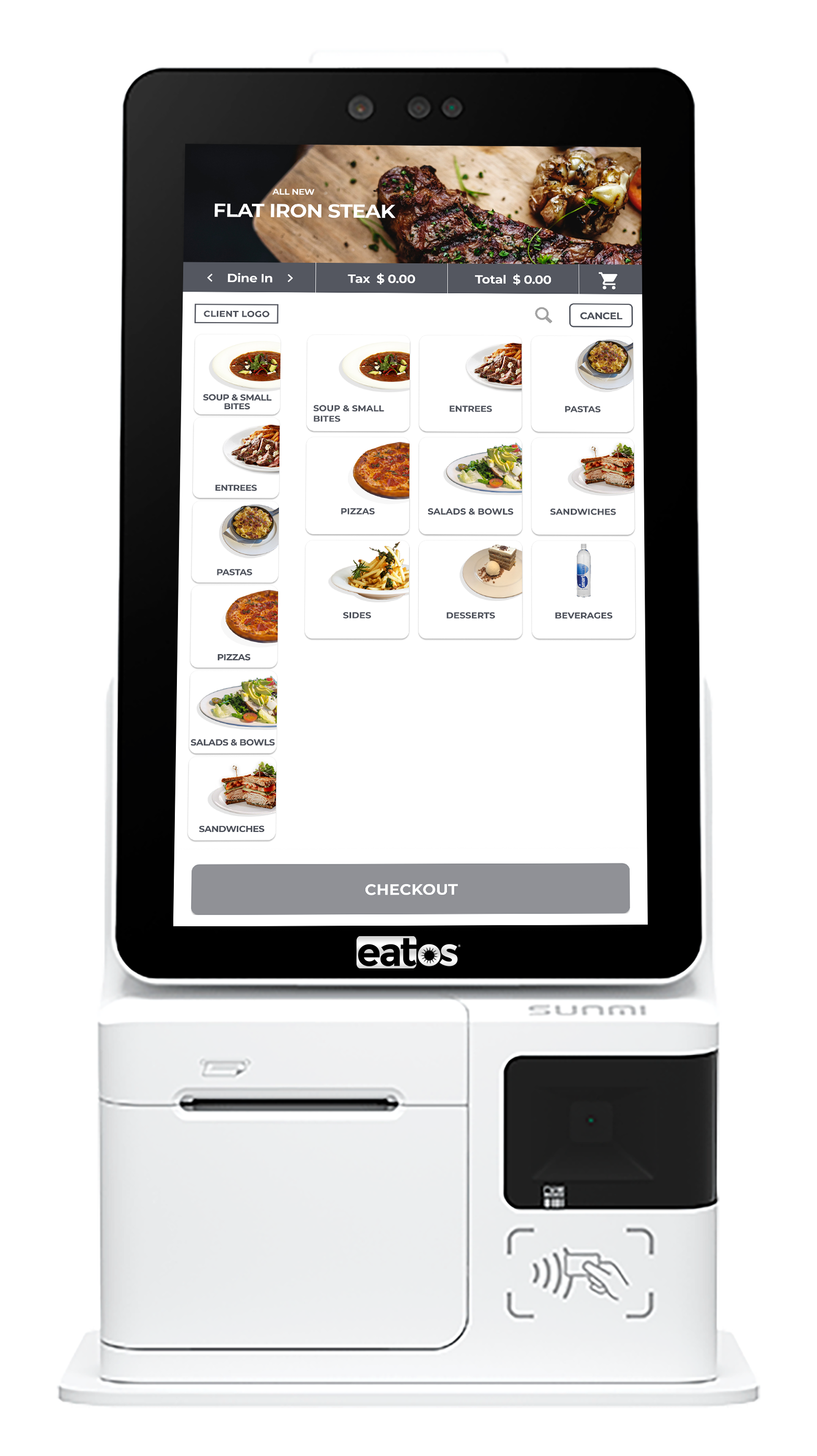 Sunmi K2 Mini Kiosk with Card Reader – eatOS - Restaurants Made Simple Sunmi K2 Mini Kiosk with Card Reader – eatOS - Restaurants Made Simple